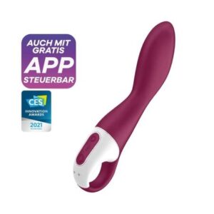 Satisfyer: Vibračné vzrušenie s ohrevom (červený) od značky Satisfyer