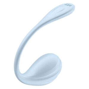 Satisfyer Smooth Petal - inteligentné vibračné vajíčko (modré) od značky Satisfyer