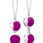 Pretty Love Orgasmic - sada variabilných gejšských guličiek (biela-fialová) od značky Pretty Love