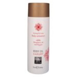 Shiatsu Luxury - jedlý masážny olej - jahoda-červené korenie (75ml) od značky HOT