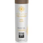 Shiatsu Luxury jedlý masážny olej - vanilka (75ml) od značky HOT