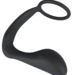 Black Velvet - anál plug s krúžkom (čierna) od značky Black Velvets