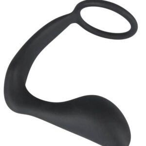 Black Velvet - anál plug s krúžkom (čierna) od značky Black Velvets