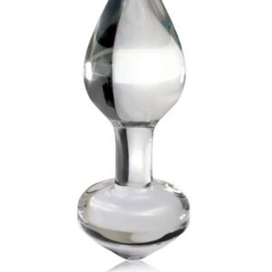 Icicles č. 44 - sklenený análny kolík (priehľadný) od značky Icicles