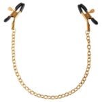 Pipedream Fetish Fantasy Gold - Zlaté štipce na bradavky od značky Pipedream