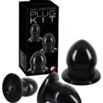 You2Toys - Análna sada - 3 kusy čiernych plugov pre potešenie. od značky You2Toys