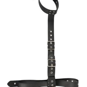 Vegan Fetish - set na zviazanie rúk za chrbtom (čierny) od značky Vegan Fetish