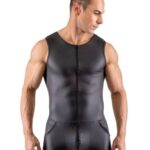 Svenjoyment - čierny pánsky overal bez rukávov od značky Svenjoyment