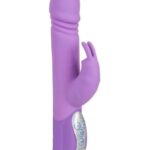 SMILE Push - vibrujúci stimulátor s klitorálnym ramenom (fialový) od značky Sweet Smile