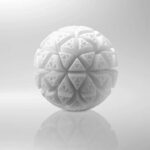 TENGA GEO - vlnitý masturbátor (Glacier) od značky TENGA