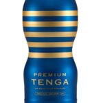 TENGA Premium Originál - jednorazový masturbátor (modrý) od značky TENGA