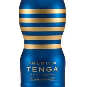 TENGA Premium Originál - jednorazový masturbátor (modrý) od značky TENGA