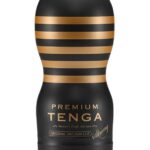 TENGA Premium Strong - jednorazový masturbátor (čierny) od značky TENGA