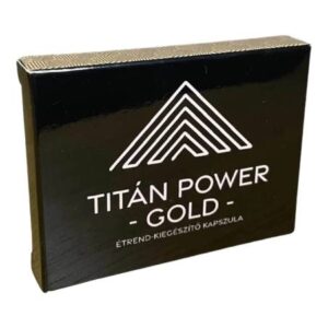 Titán Power Gold - doplnok pre mužov (3ks) od značky Egyéb