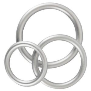 You2Toys Metallic - sada 3 silikónových krúžkov na penis od značky You2Toys