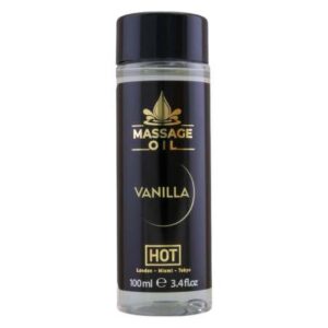 HOT masážny olej na pokožku - vanilka (100 ml) od značky HOT