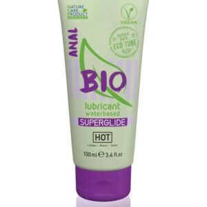 HOT BIO Superglide Anal - vegán vodný análny lubrikant (100ml) od značky HOT