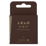 LELO Hex Respect XL - luxusné kondómy (3 ks) od značky LELO