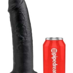 Královský Kôň 10 - dildó s prísavkou (25 cm) - čierny od značky King Cock