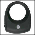 Easytoys - vibračný krúžok na penis (čierny) od značky Easytoys