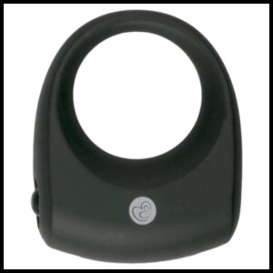 Easytoys - vibračný krúžok na penis (čierny) od značky Easytoys