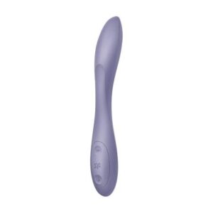 Satisfyer G-spot Flex 2 - nabíjateľný vodotesný G-bod vibrátor (fialový) od značky Satisfyer