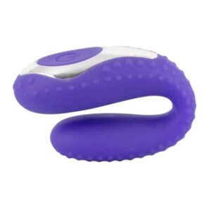 You2Toys - Fialový akumulátorový silikónový ústny vibrátor od značky You2Toys