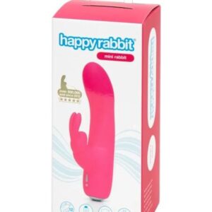 Mini králiček Happyrabbit - akumulátorový vibrátor (ružový) od značky happyrabbit