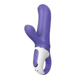 Satisfyer Magic Bunny - vodotesný vibrátor s ramenom na klitoris (modrý) od značky Satisfyer