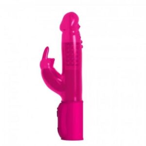 Dorcel Orgasmic Rabbit - luxus vibrátor s klitorisovým ramenom (ružový) od značky Dorcel
