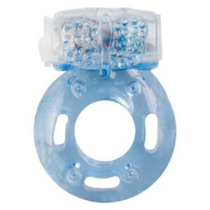Easytoys - vibračný erekčný krúžok (modrý) od značky Easytoys