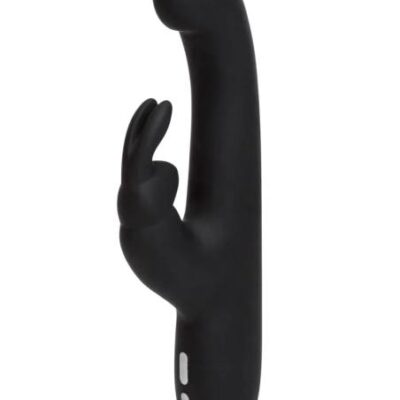 Happyrabbit G-Spot Slim - čierny vibrátor od značky happyrabbit