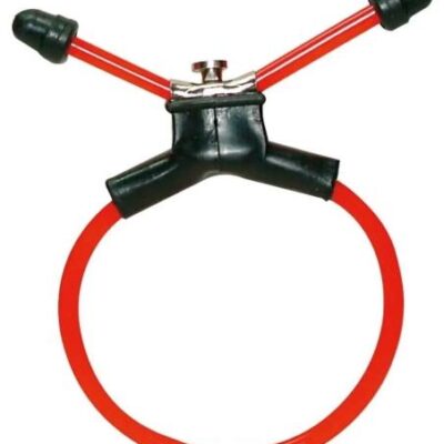 You2Toys - nastaviteľný krúžok na penis (čierno-červený) od značky You2Toys