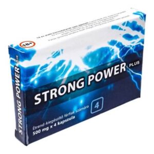 Strong Power Plus - doplnok výživy pre mužov (4ks) od značky Egyéb
