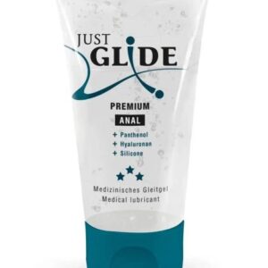 Just Glide Premium Anal - výživný análne lubrikant (50ml) od značky Just Glide