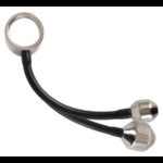 You2Toys Heavy Gear - análna váha s krúžkom (čierno-strieborná) od značky You2Toys