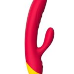 ROMP Jazz - vodeodolný vibrátor s G-bodom a klit stimulačným ramenom (ružový) od značky ROMP