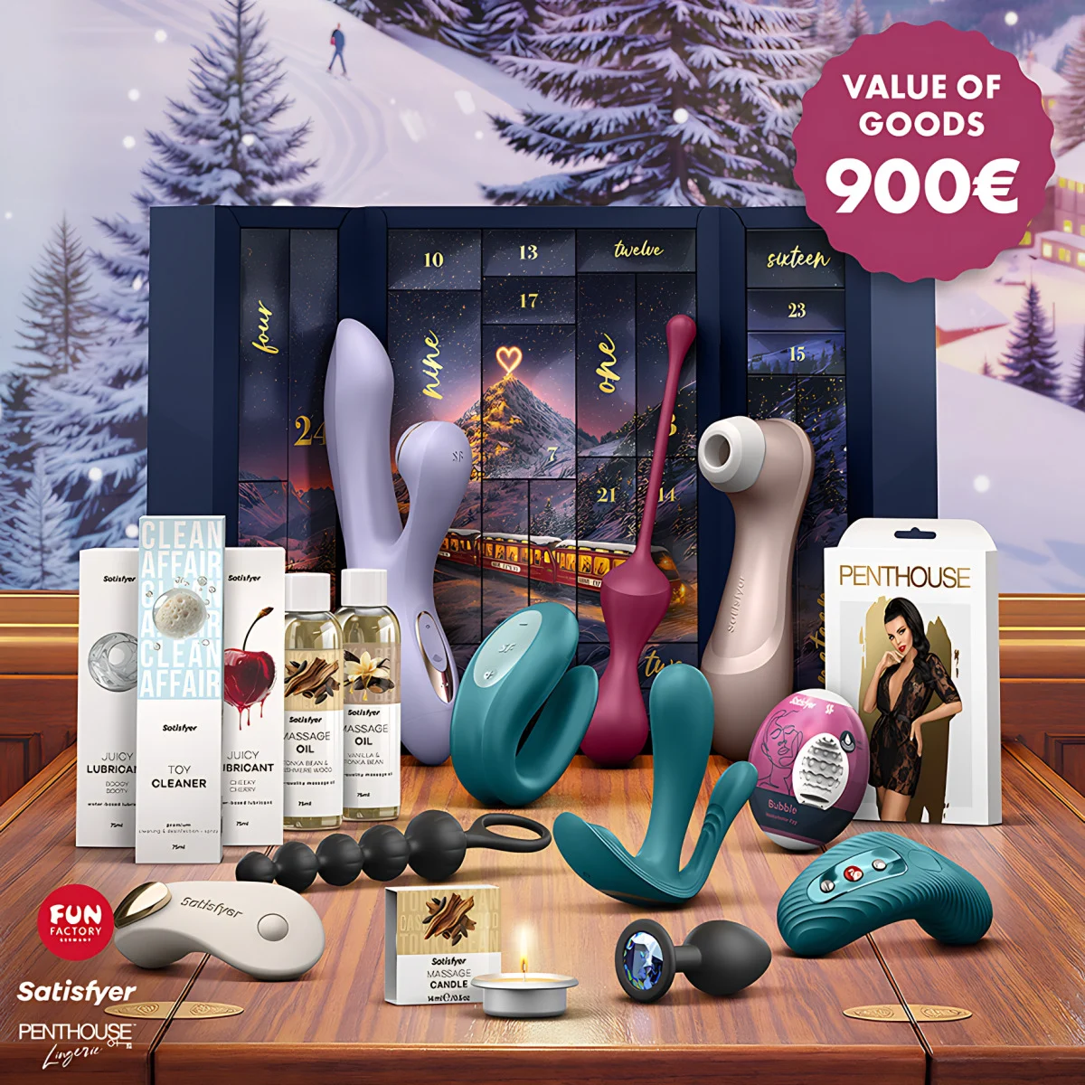 Adventný kalendár Satisfyer Premium 2026