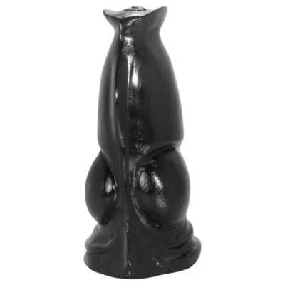 AnimHole Wolf - dildó v tvare penisu vlka - 21 cm - čierne