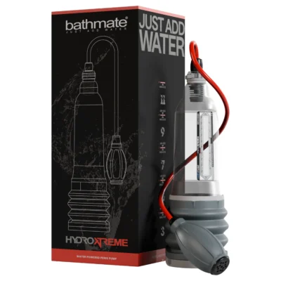Bathmate HydroXtreme 8 - hydropumpa, bez príslušenstva (priehľadná)