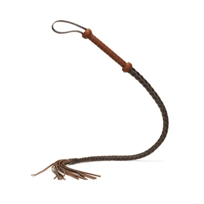 Bič jazdecký Liebe Seele Equestrian Leather Whip hnedý