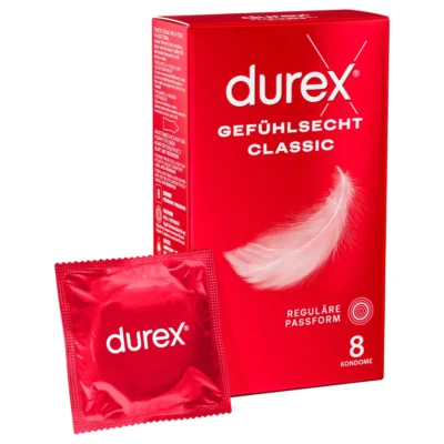 Durex - extra tenké kondómy (8 ks)