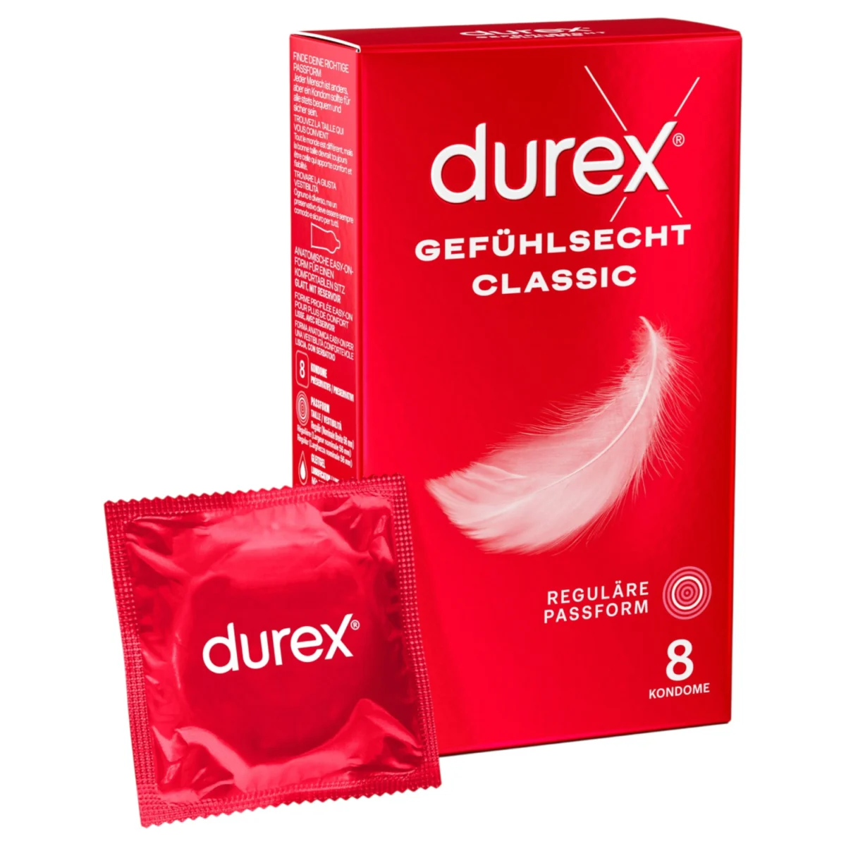 Durex - extra tenké kondómy (8 ks)