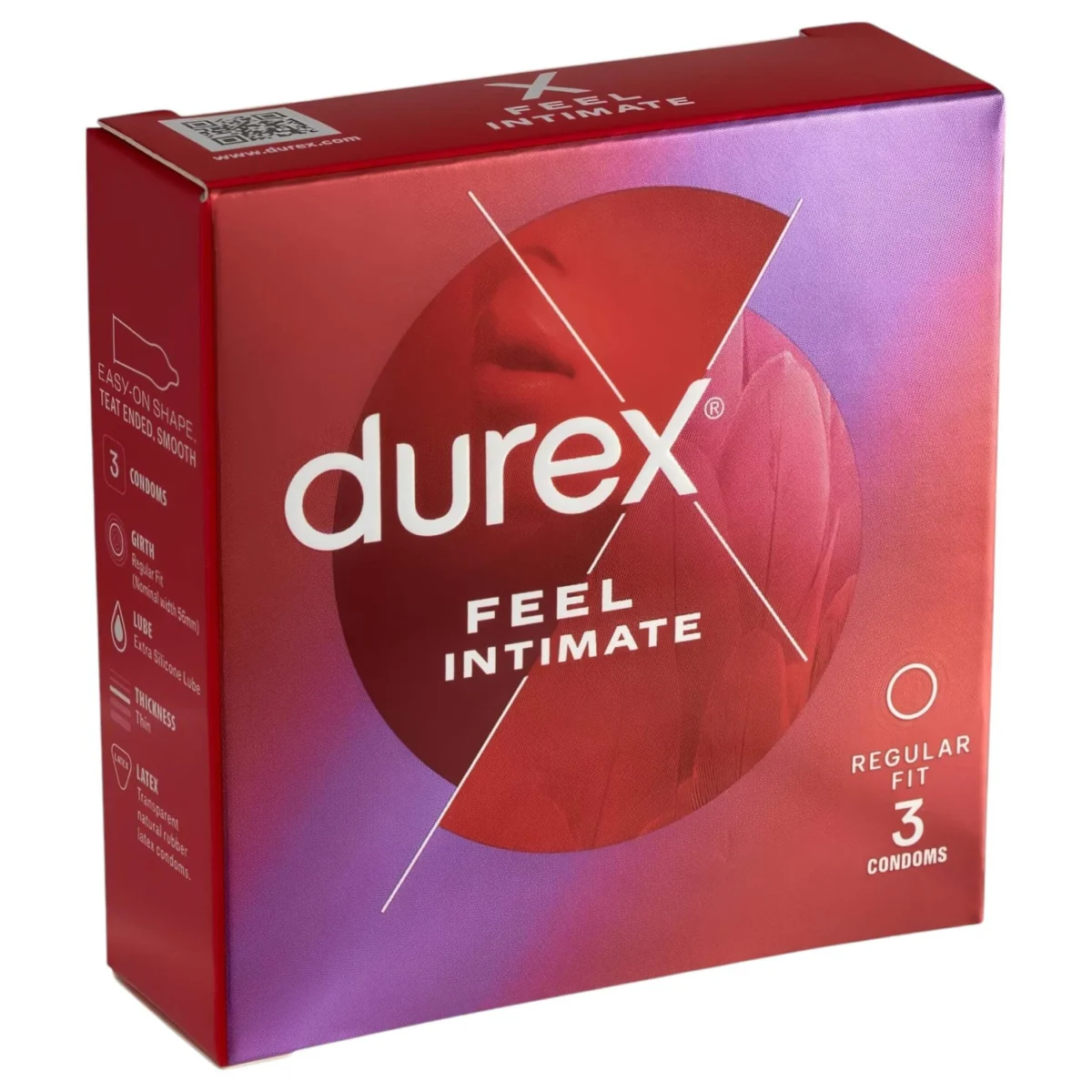 Durex - kondómy - extra tenká stena - 3 kusy