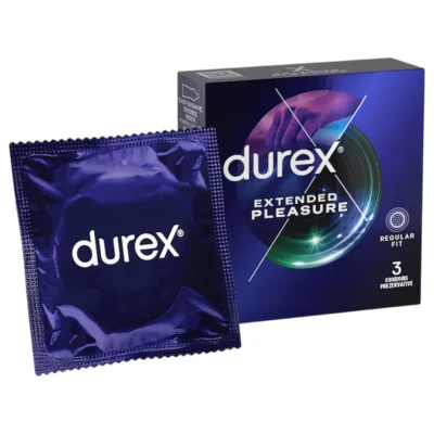 Durex - kondómy s predĺženým účinkom - 56mm - 3ks