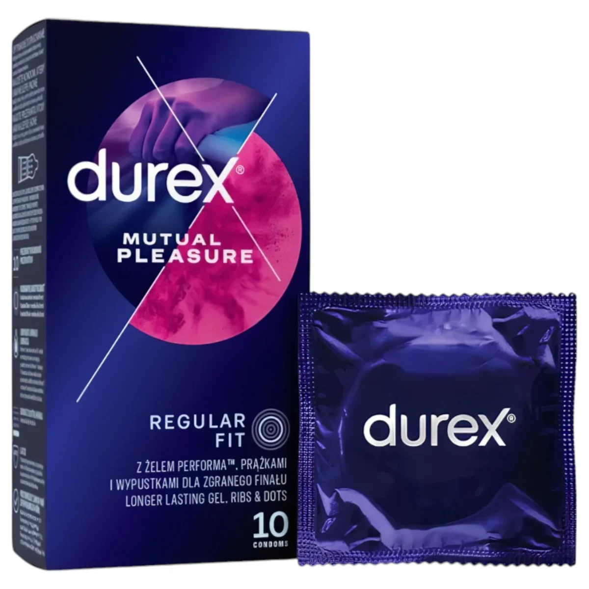 Durex - prezervatívy s oneskorením ejakulácie - 10 ks