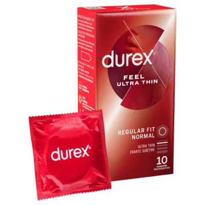 Durex - ultra tenký kondóm - realistický pocit - 10 ks