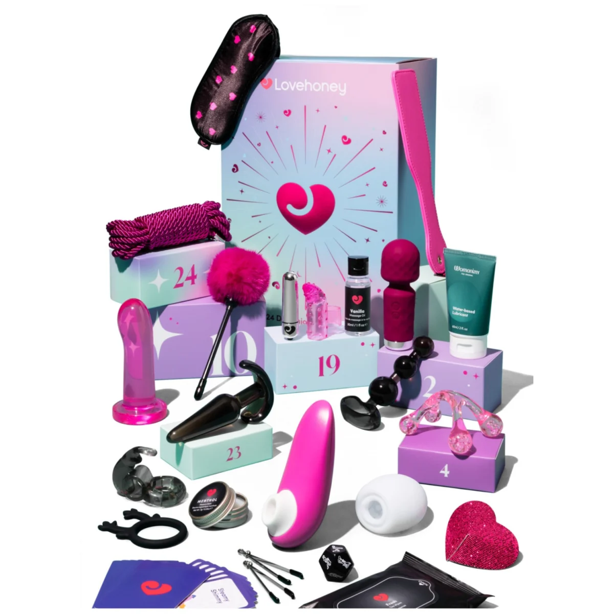 Lovehoney Enjoy - erotický adventný kalendár - 2026 (24-dielny)