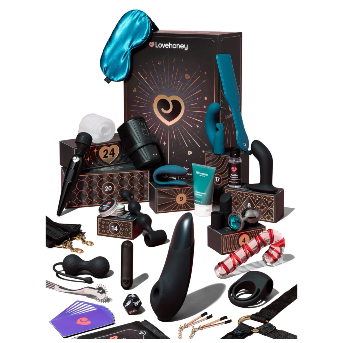 Lovehoney Luxury - erotický adventný kalendár - 2026 (24-dielny)