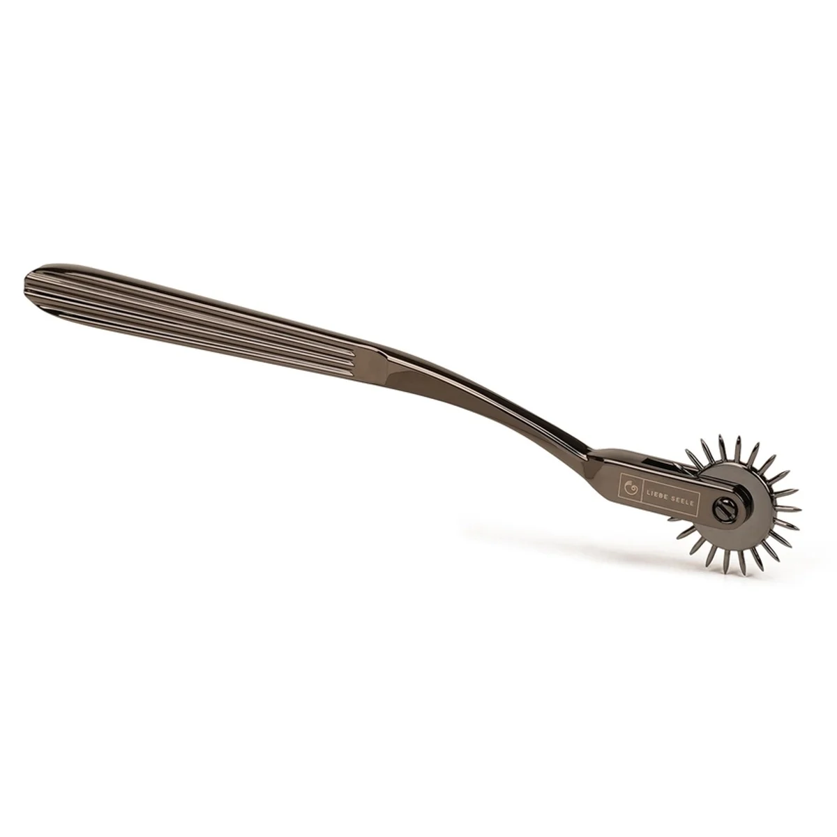 Neurologické koliesko Liebe Seele X-Rose One-Row Wartenberg Pinwheel šedé